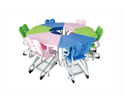 ABS 塑料钢结构课桌椅