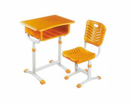 ABS 塑料钢结构升降式课桌椅