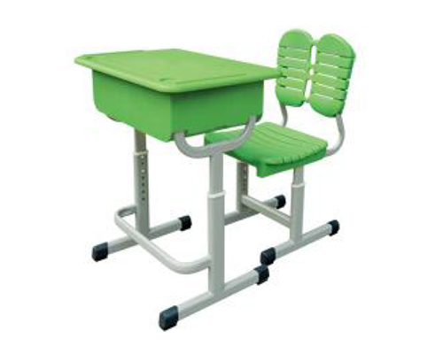 ABS 塑料钢结构升降式课桌椅