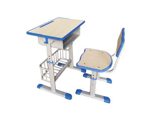 钢木升降式课桌椅